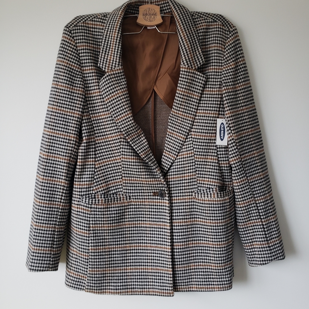 Old Navy Hounds tooth Blazer